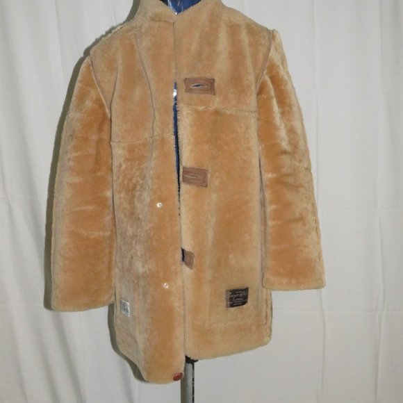 Sawyer of Napa Suede Shearling Rancher Women's Jacket 10 - Picture 10 of 13